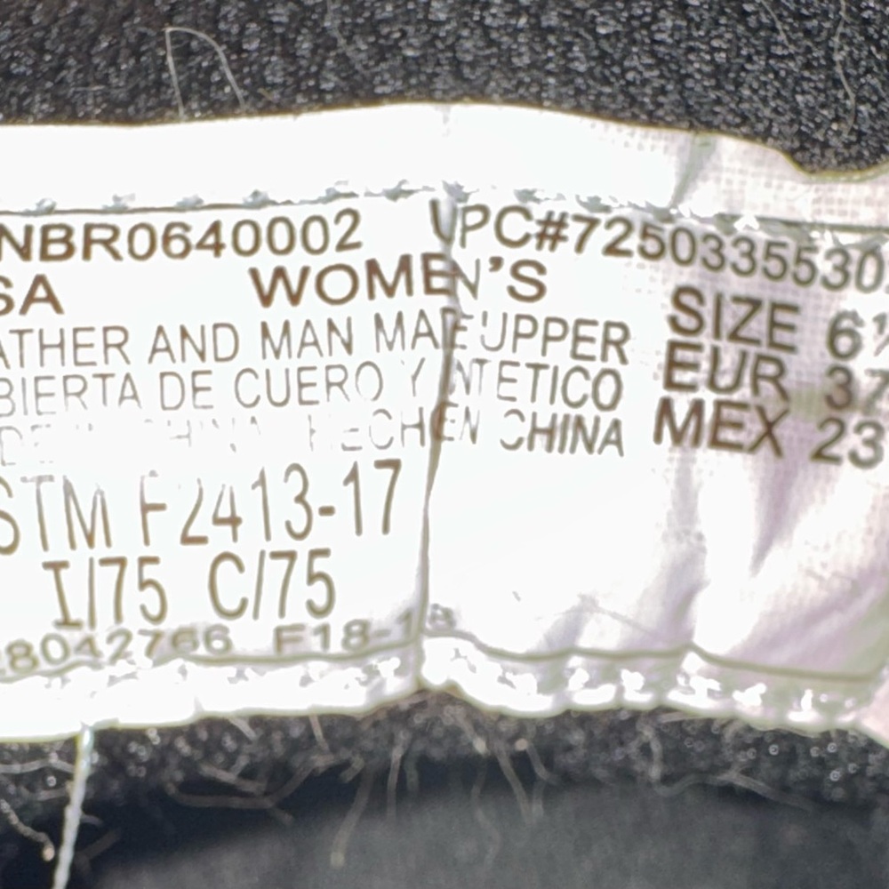 BRAHMA MARIA FOR HER STEEL TOE SLIP RESISTANT WORK SHOES BLACK WOMEN'S SZ 6.5 - Picture 7 of 7